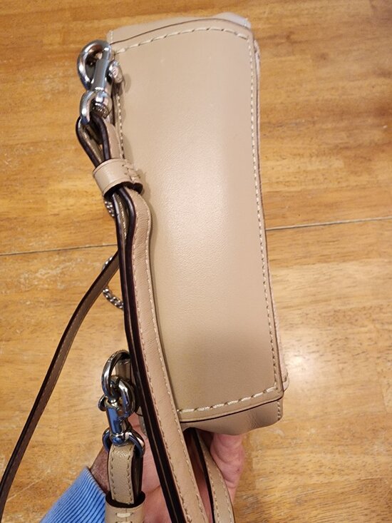 Coach Parker Signature Canvas Convertible Backpack 16 in Sand Taupe main image 7